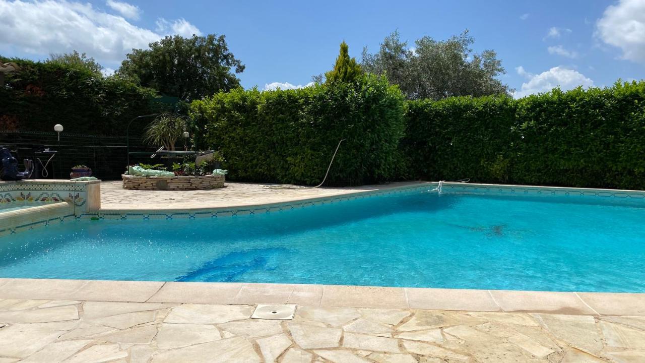 2 Pieces Rdc Villa Piscine La Roquette-sur-Siagne Exterior foto