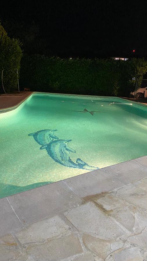 2 Pieces Rdc Villa Piscine La Roquette-sur-Siagne Exterior foto